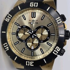 Invicta Pro Diver relógio masculino mostrador champanhe cronógrafo 19197 54mm comprar usado  Enviando para Brazil