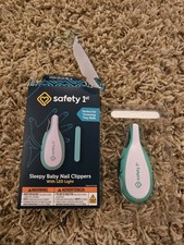 Cortador de unhas Safety 1st Sleepy Baby com luz LED.  Nunca usado. , usado comprar usado  Enviando para Brazil