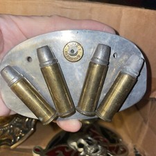 Bullet belt buckle for sale  Cheboygan