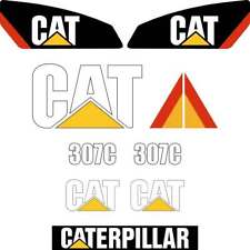 Adesivos adesivos CAT 307C - kit de decalques para escavadeira repro, comprar usado  Enviando para Brazil