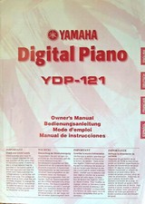 Usado, Teclado de piano digital Yamaha YDP-121 livro manual do proprietário operacional original. comprar usado  Enviando para Brazil