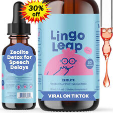 Lingo Leap Drops dla dzieci SpeechTherapy Zeolite Detox na opóźnienie sppecha 2025 na sprzedaż  Wysyłka do Poland