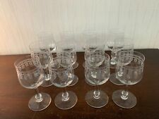 Baccarat crystal engraved d'occasion  Expédié en Belgium