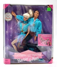 Nagano 1998 Olympic USA Skater Barbie & Ken / zestaw prezentowy dla 2 lalek / Mattel 18726 na sprzedaż  Wysyłka do Poland