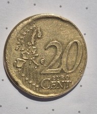 Cent 2002 fehlprägung gebraucht kaufen  Eigeltingen