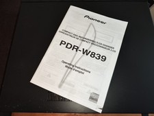 Pioneer pdr w839 for sale  DUDLEY