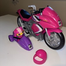 Boneca Barbie Espião Esquadrão Secreto Agente Rosa Moto Bicicleta Tamanho com Carro Lateral e Cachorro comprar usado  Enviando para Brazil