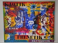 Tableau acrylique silvano d'occasion  Gignac-la-Nerthe