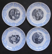 Lot anciennes assiettes d'occasion  Yvetot