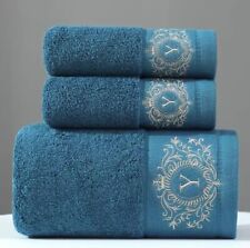 Blue luxury cotton for sale  NOTTINGHAM