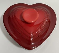 Creuset heart shaped for sale  Williamsport