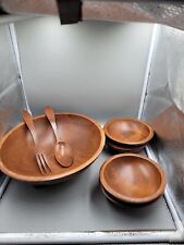 7 piece wood bowl set for sale 7 piece wood bowl set for sale Pepperell
