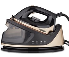 Torre T22023GLD CeraGlide 2700 Watt gerador de vapor ferro preto, usado comprar usado  Enviando para Brazil