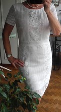 Robe dentelle guipure d'occasion  Rouxmesnil-Bouteilles