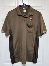Camisa polo UPS funcionário uniforme protetor marrom tamanho grande comprar usado  Enviando para Brazil