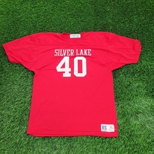 Camiseta Vintage Anos 80 Silver-Lake Média 20x26 Russell-Athletic comprar usado  Enviando para Brazil