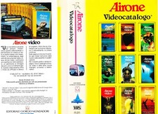 Videocassette vhs airone usato  Salerno