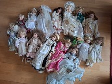 Lot poupées anciennes d'occasion  Lille-