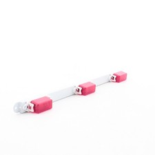 Peterson 107-3R barra de identificação incandescente vermelha 3 luzes mini branca 16,63" x 1,42" comprar usado  Enviando para Brazil