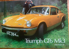 Triumph gt6 original for sale  MALVERN