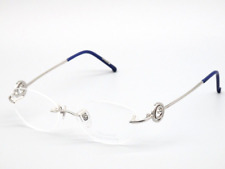 CHOPARD VCH521S 23KT GP Silber Glasses Brille Eyeglasses Goggles gafas 54/16/140 comprar usado  Enviando para Brazil