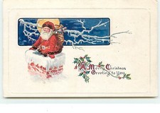 Santa claus entering d'occasion  Expédié en Belgium