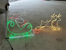 Outdoor santa sleigh for sale  MALMESBURY