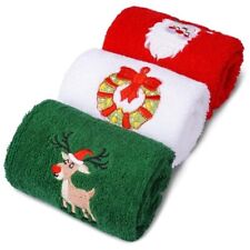 3pc christmas towel for sale  SALFORD