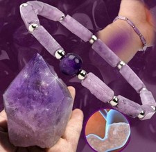 Bracelet perles pierre d'occasion  Artix