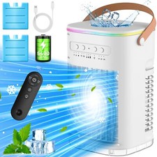 Refrigerador de ar evaporativo BALKO pequeno ar condicionado 5400mAh bateria embutida 2... comprar usado  Enviando para Brazil