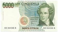 5000 lire italia usato  Pignataro Maggiore