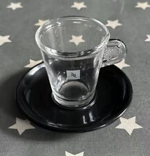 Glass nespresso mug for sale  WALSALL