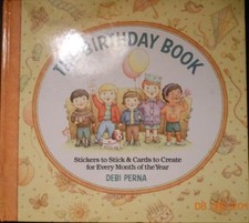 Birthday book stickers for sale  ROSSENDALE