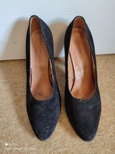 Vintage black suede for sale  TAVISTOCK