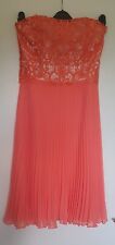 Coral lace bodice for sale  NEWCASTLE UPON TYNE