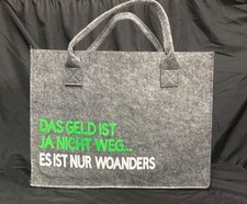 Große filztasche bedruckt gebraucht kaufen  Neureichenau
