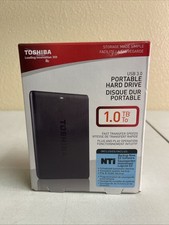 Unidade externa Toshiba 1TB USB 3.0 portátil preta comprar usado  Enviando para Brazil