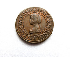 Medaglia moneta leonardo usato  Correggio