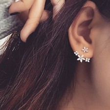 Usado, Brinco de alpinista extravagante com diamante simulado Marquesa folheado a ouro branco 14k comprar usado Usado, Brinco de alpinista extravagante com diamante simulado Marquesa folheado a ouro branco 14k comprar usado  Enviando para Brazil