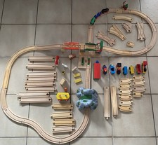 Holzeisenbahn teile schienen gebraucht kaufen  Mering