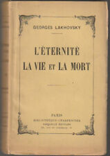 éternité vie mort. d'occasion  Coëx