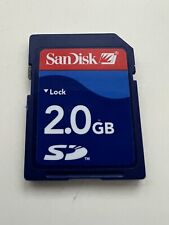 Genuine sandisk 2.0gb for sale  LONDON