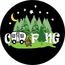 Camping word art for sale  Erlanger