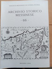 Archivio storico messinese usato  Italia