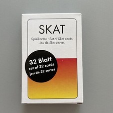 Skat blatt kartenspiel gebraucht kaufen  Hamburg