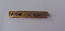 Gefechtsspange somme schlacht gebraucht kaufen  Mengen