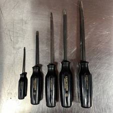 Conjunto de chaves de fenda profissionais vintage Craftsman 9 peças preto WF feito nos EUA, usado comprar usado  Enviando para Brazil