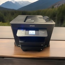 Usado, Impressora Epson Workforce Pro WF-4730 All-In-One WIFI impressão cópia digitalização fax jato de tinta comprar usado  Enviando para Brazil