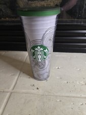 STARBUCKS 2014 Acrílico VENTI Copo Frio LINHAS CÍRCULOS PRETOS WEB Sem Palha comprar usado  Enviando para Brazil