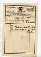 Rechnung 1938 frachtbiefe gebraucht kaufen  Berlin